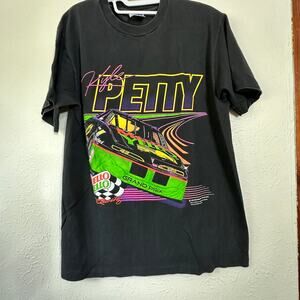 T-Shirt HTF 1993 Kyle Petty Mellow Yellow NASCAR Motorsport Grand Prix Medium